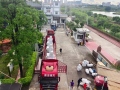 七月的最后一天，7輛車發(fā)貨19臺設(shè)備