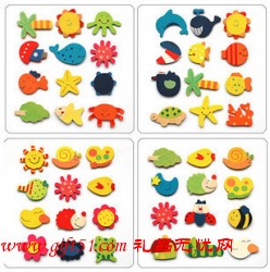 超級(jí)可愛木質(zhì)冰箱貼 強(qiáng)磁性木質(zhì)冰箱貼