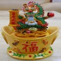 樹脂龍年工藝品,招財進(jìn)寶鎮(zhèn)災(zāi)避邪