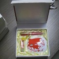 中國(guó)紅瓷烤瓷筆U盤鼠標(biāo)套裝定做,特色商務(wù)辦公展會(huì)禮品