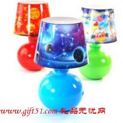 七彩夢幻星空達人投影臺燈定制 小禮品定做