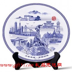 廣州特色富貴滿堂圓盤定制