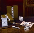 中國風花鳥系列商務套裝（鋼筆+移動電源+鼠標+U盤+鼠標墊）