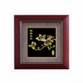 廣州特色南國(guó)金錦金箔畫