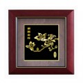 廣州特色南國(guó)金棉金箔畫(huà)