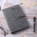 簡(jiǎn)約仿皮記事本辦公商務(wù)本子可定制logo